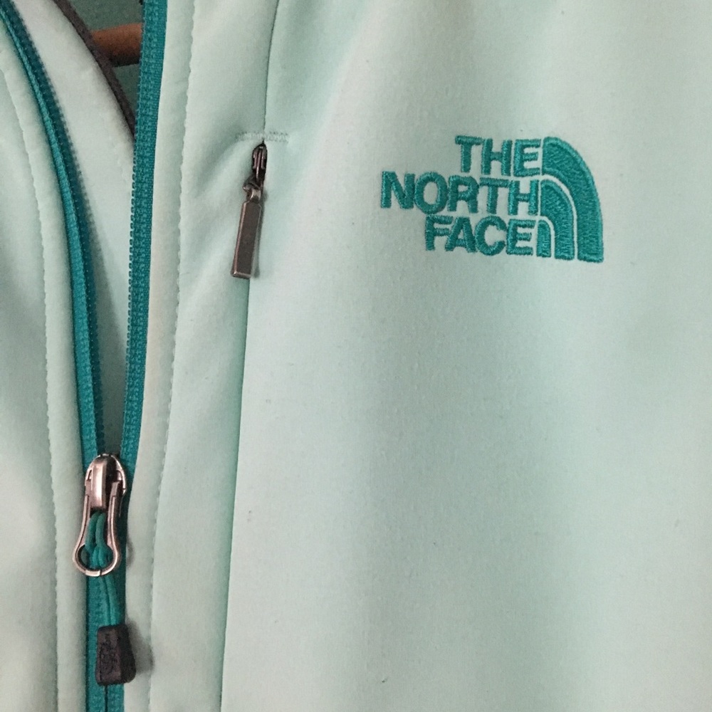 The North Face Shell jacket, teal